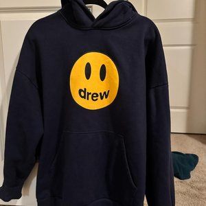 Drew House hoodie by Justin Bieber navy blue size L